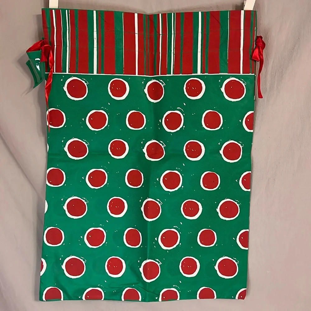 Collection of 9 Holiday Gift Bags (Cloth and Paper)